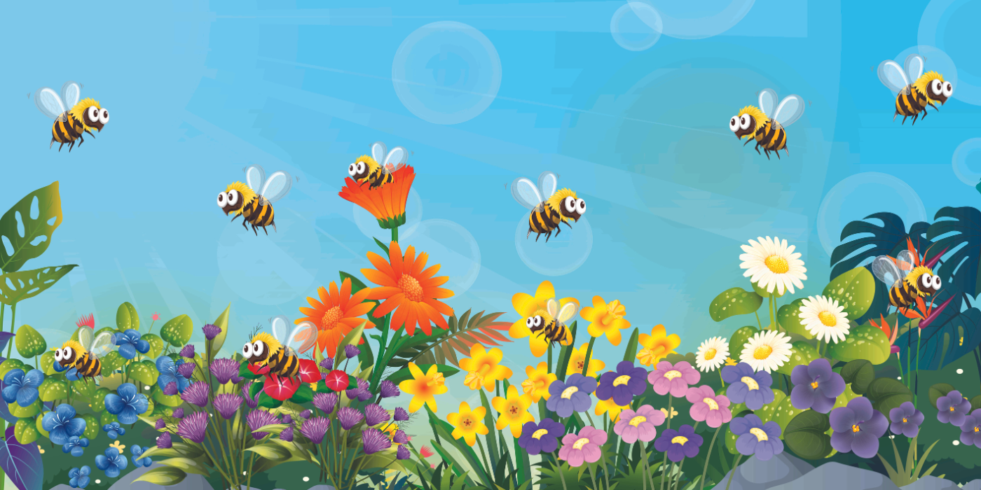 The Magical Bond Between Bees and Wildflowers