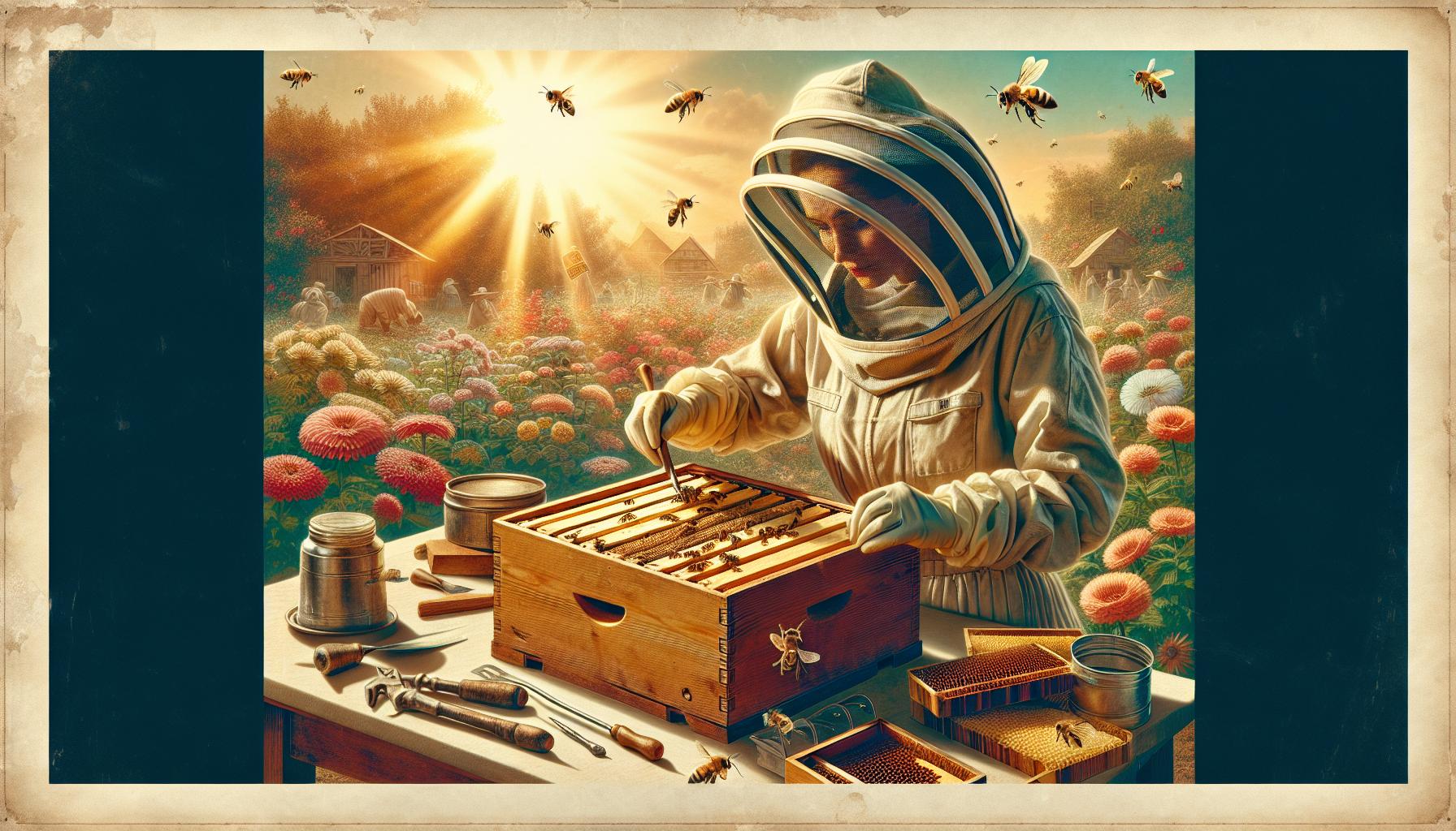 bee hive assembly