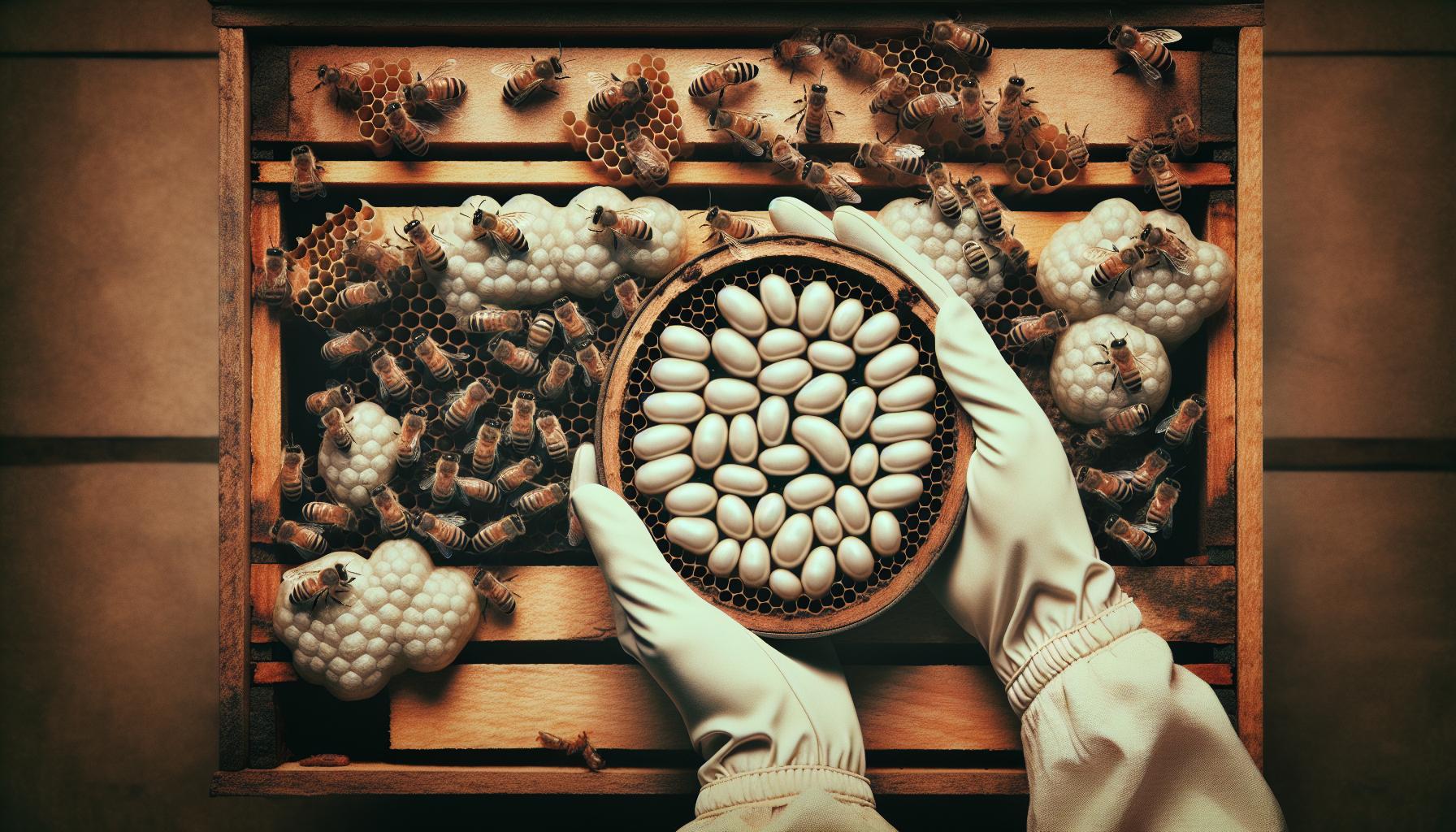 beehive queen cell