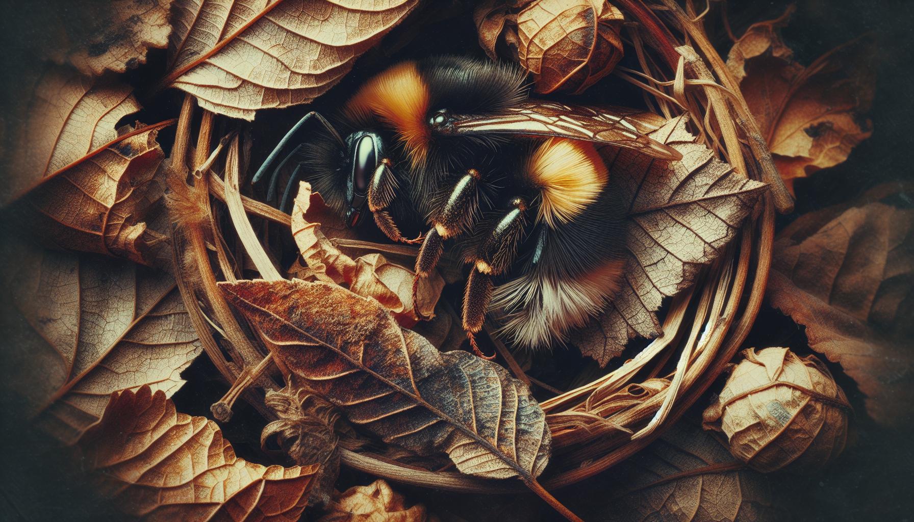 can bumble bees survive cold weather