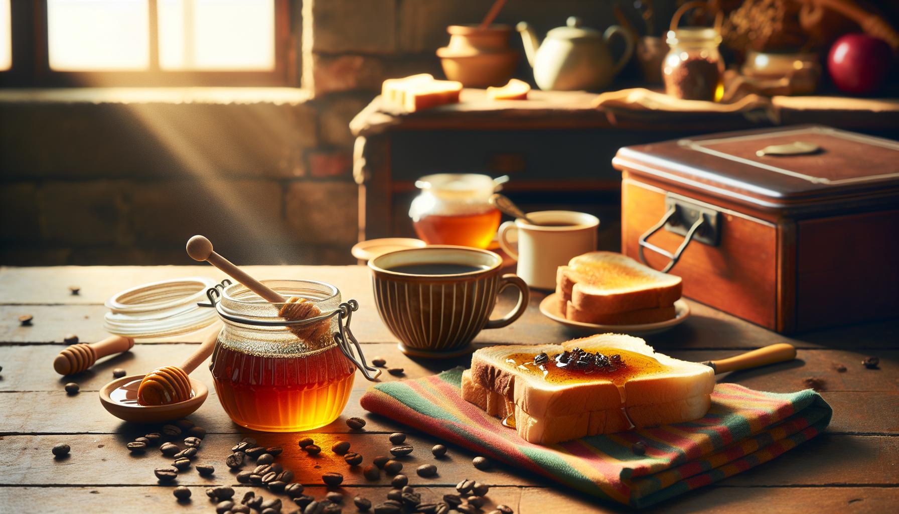 coffee infused honey