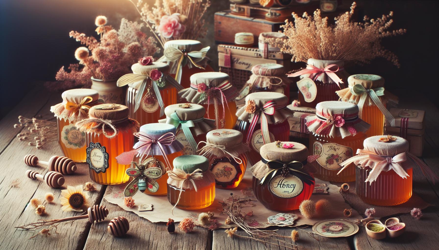 10 Adorable Cute Honey Jars to Brighten Your Home and Make Great Gifts