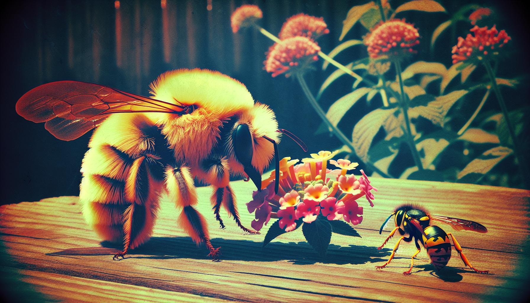 difference between bee and yellow jacket
