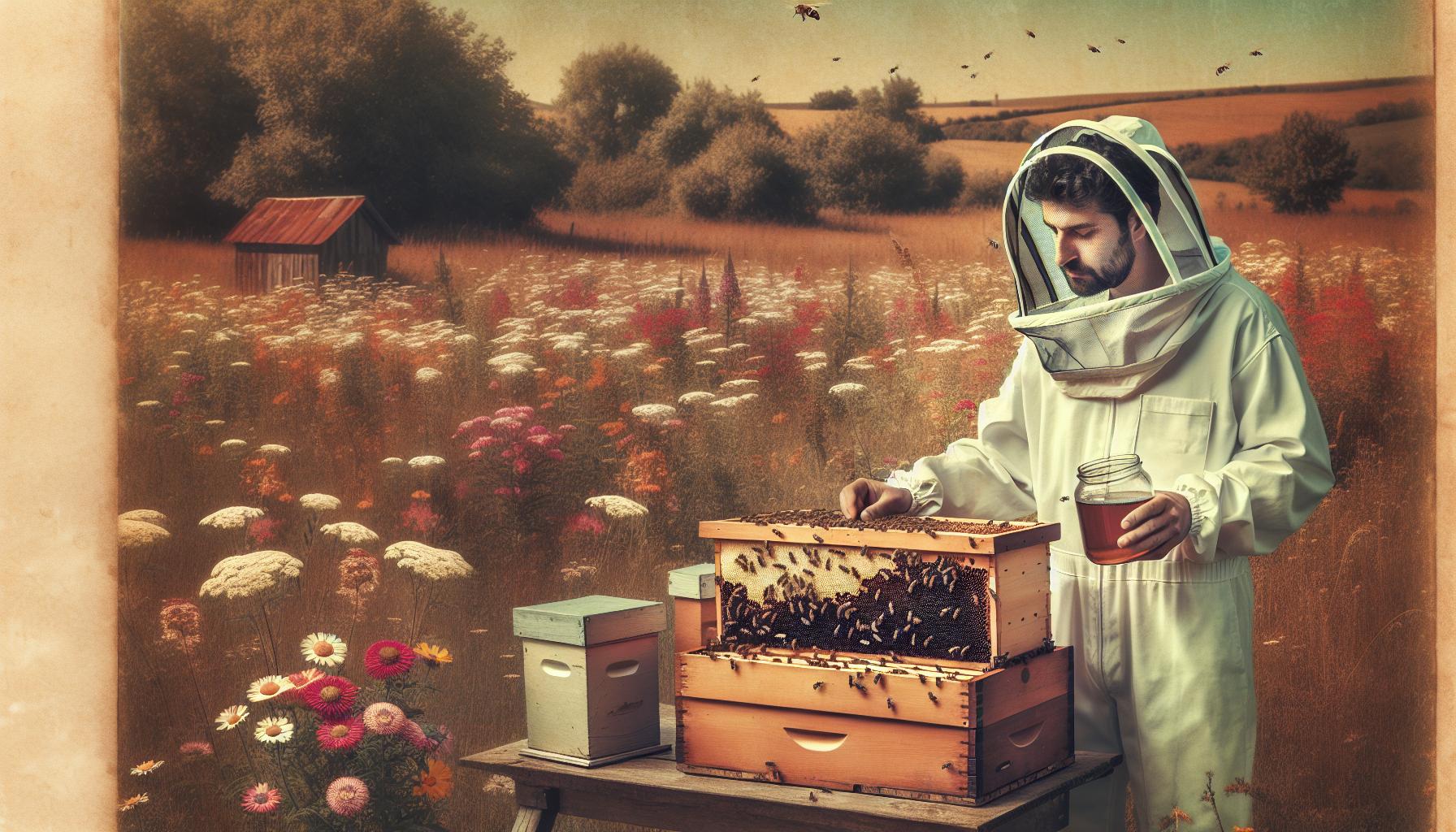 feeding of bees