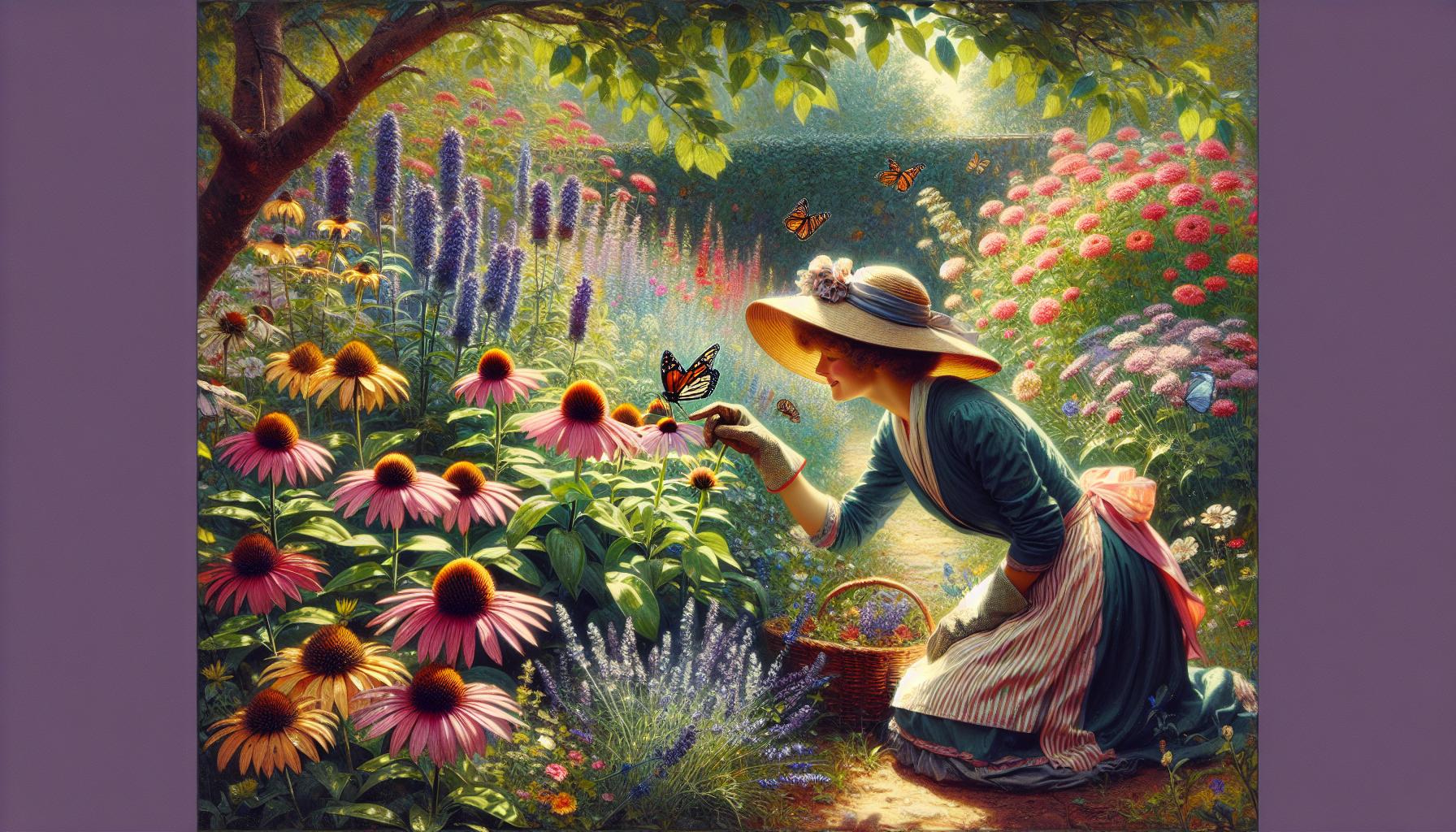 flowers that attract bees and butterflies