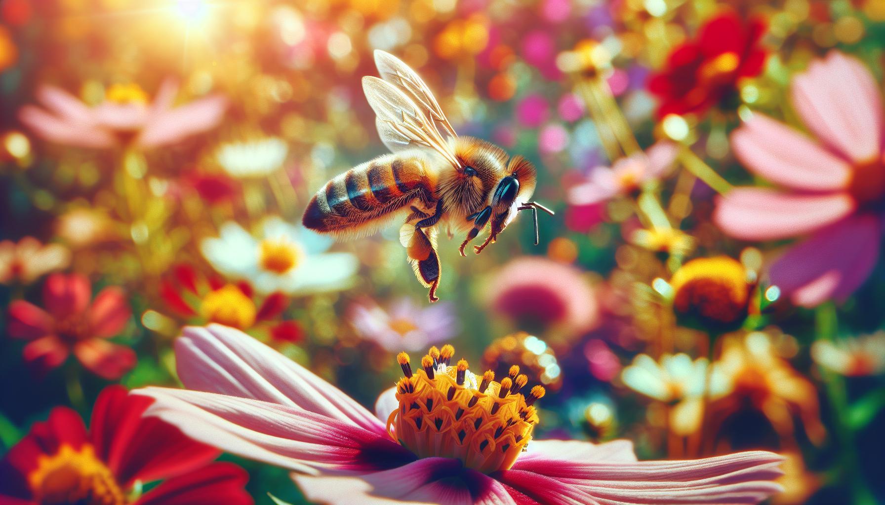 how do bees fly