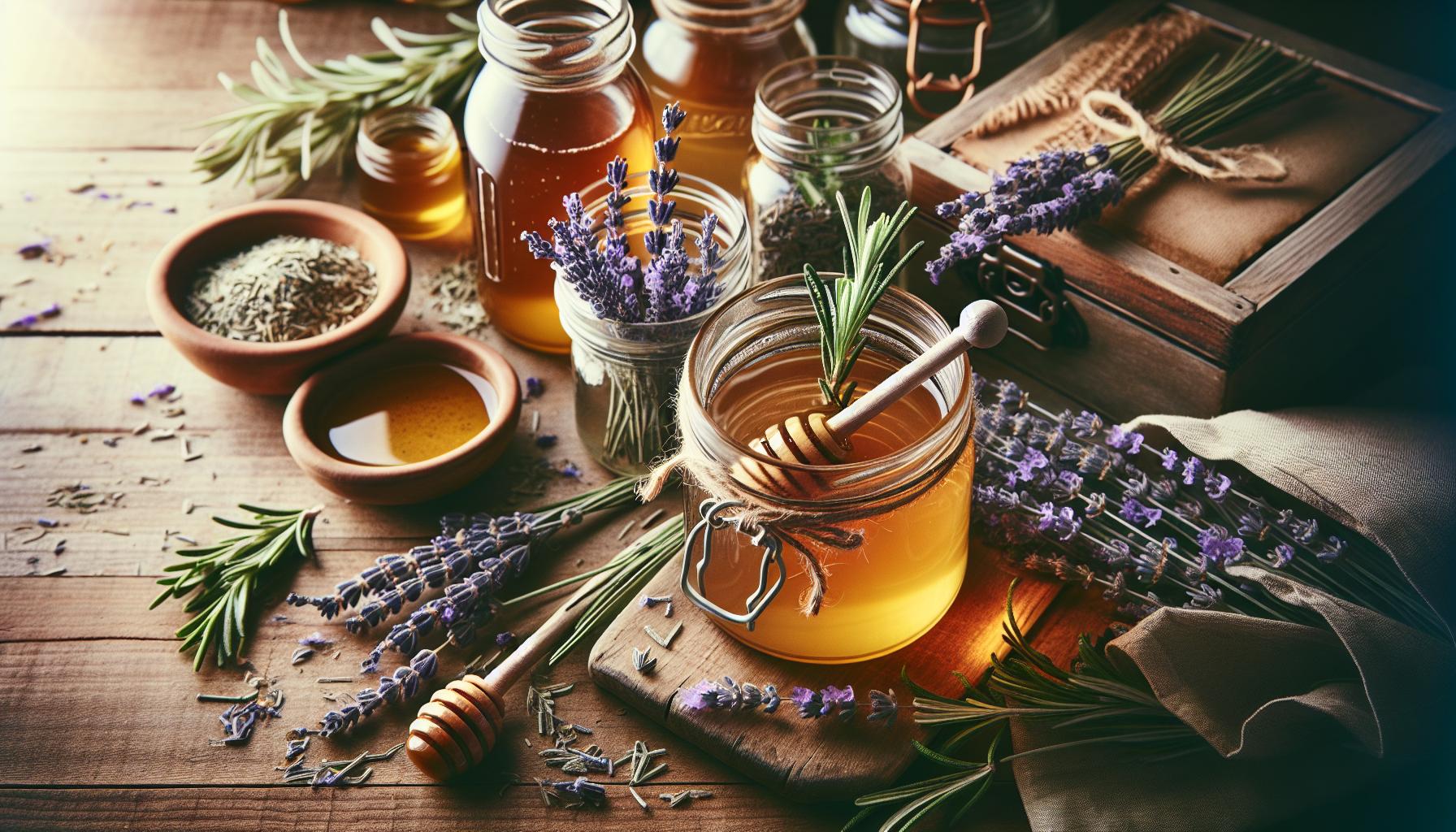 infuse honey with herbs