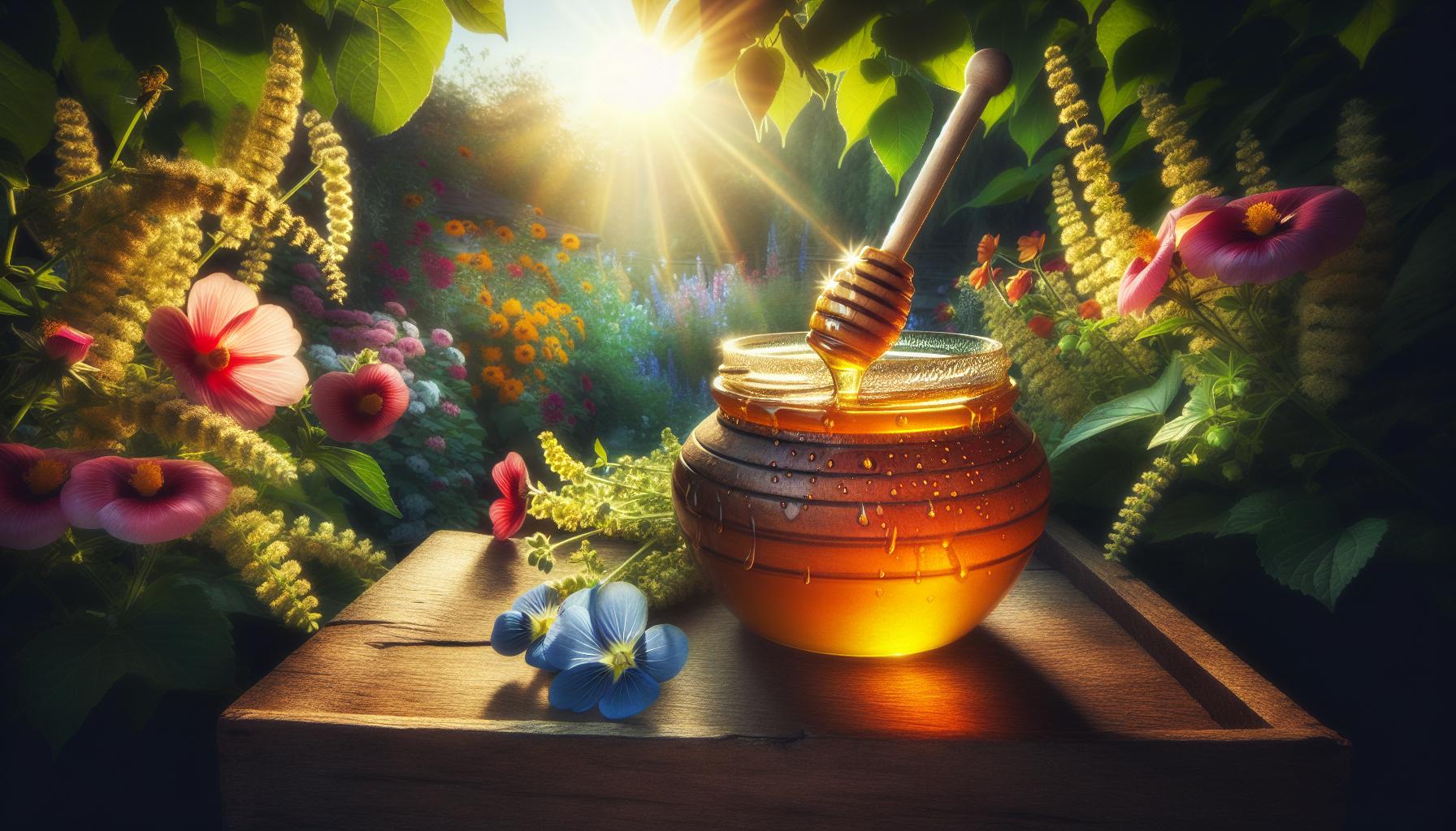 is honey is acidic