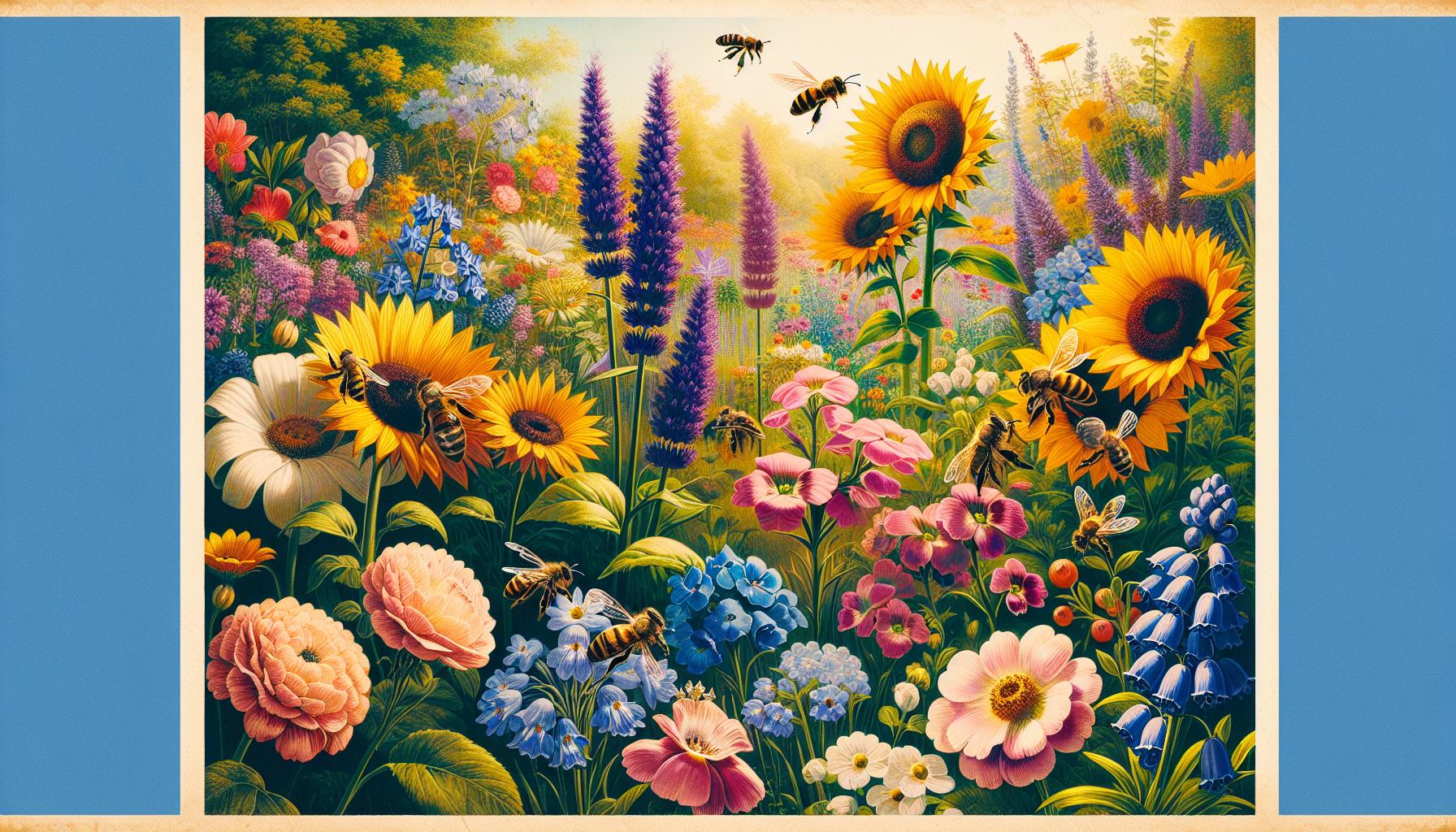 what are bees favorite flowers