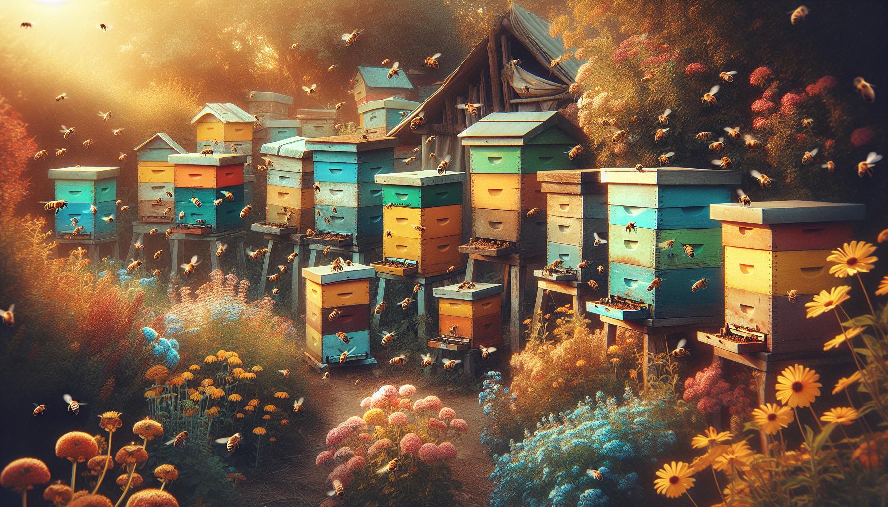 What Color is a Bee Hive? Exploring the Colors of Bee Hives