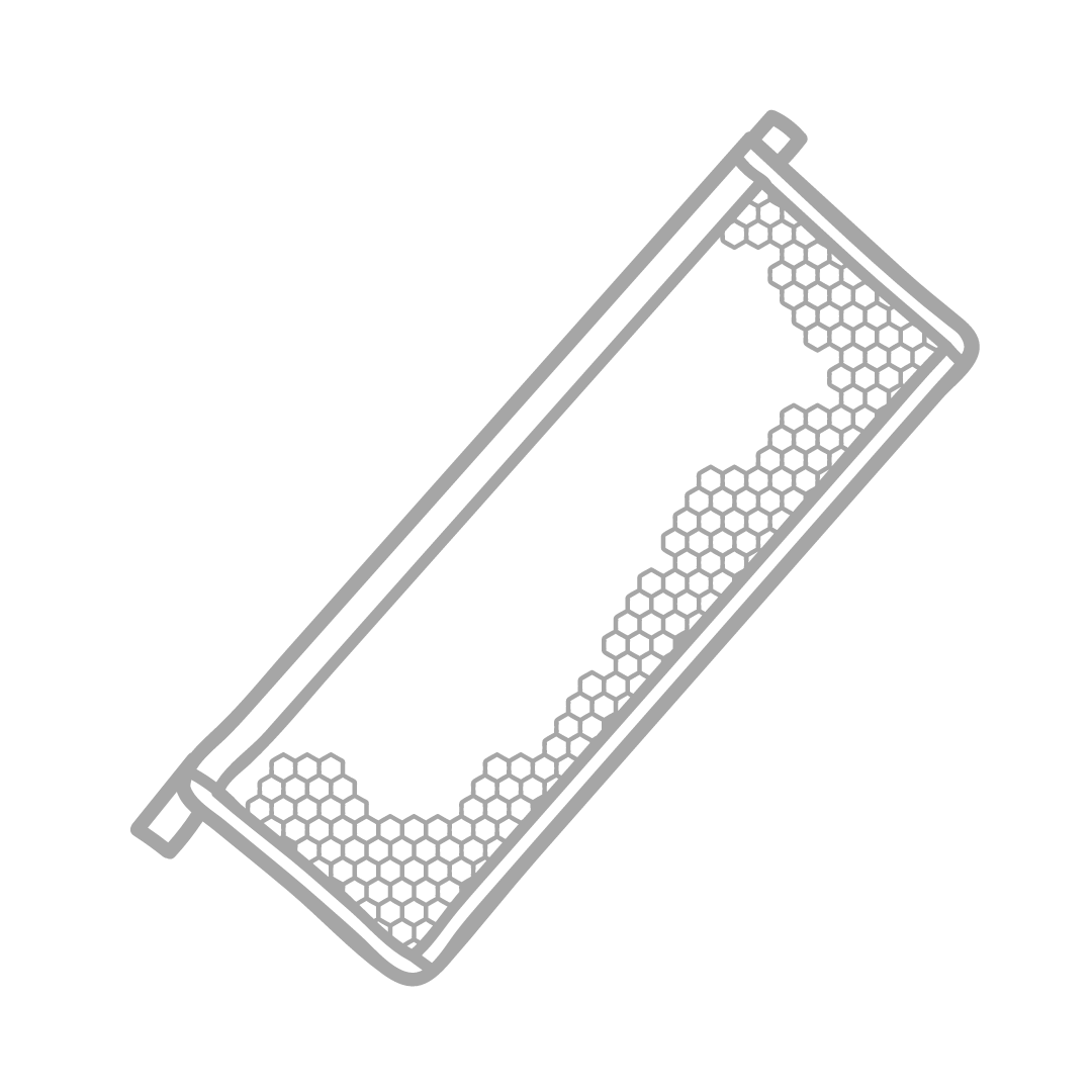 5 3/8 Unassy Shallow Frames GTB/GBB - 100 Count