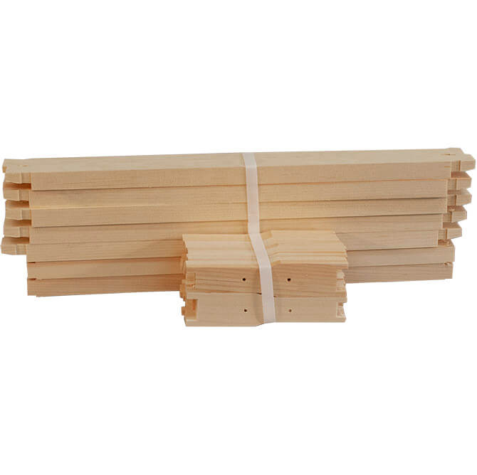 6 1/4 Unassembled Medium Bee WTB/SBB | 10 Pack
