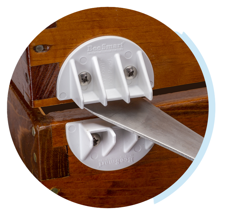 Effortlessly Separate Bee Hive Boxes with the Pry Point Hive Box Separator