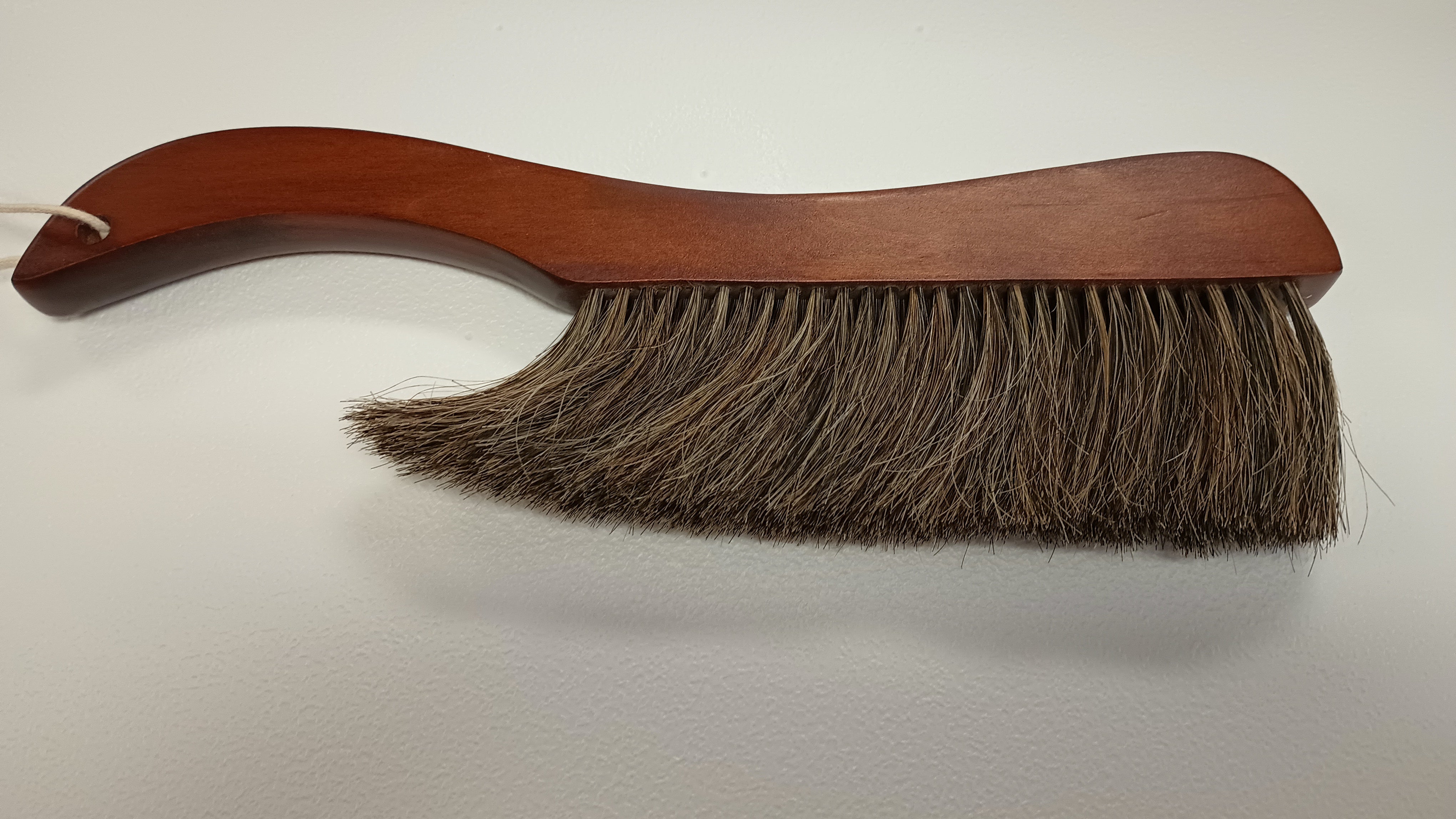 Dark Brown Bee Brush | Extra Thick Horse Hair Bristles