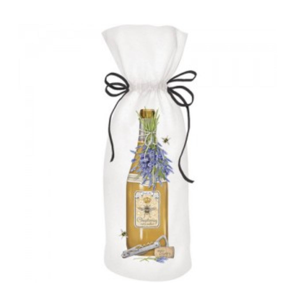 Chardonnay-Lavender Wine Bag