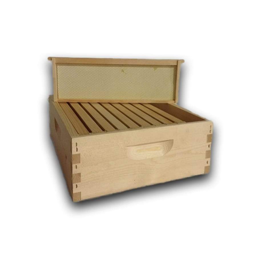 Bee Hive Kits for Beginners - 10 Frame Deluxe Beginner Beekeeping Kit