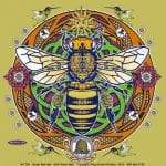 Queen Bee Hex Design T-Shirt | Blythewood Bee Co.