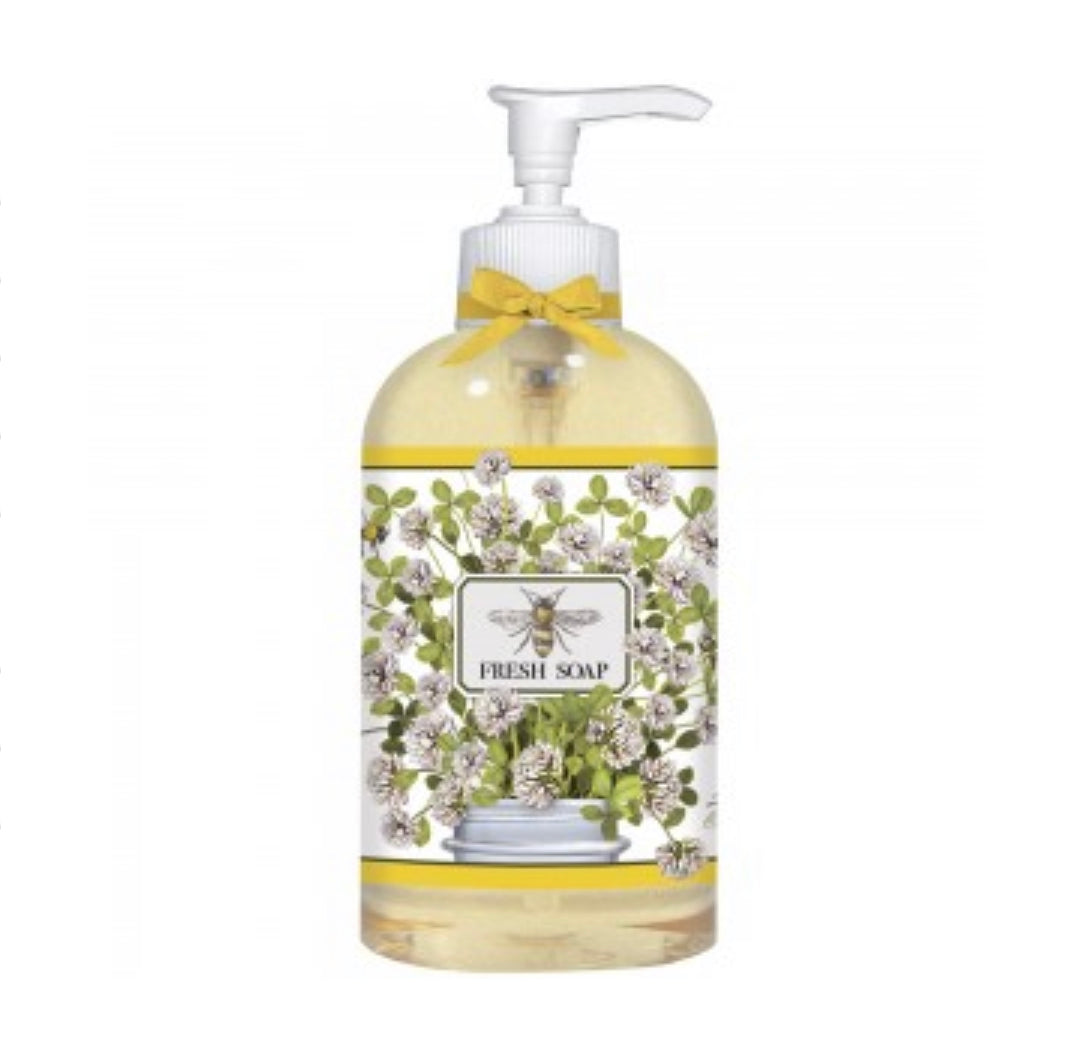 Foaming Liquid Hand Soap - Clover Jar Liquid Fresh Soap