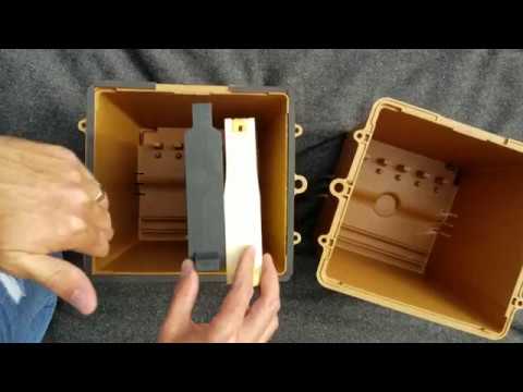 Man opening Refubees Swarm Trap