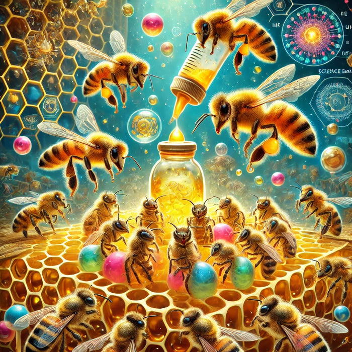 Bees Naturally Vaccinate Their Babies