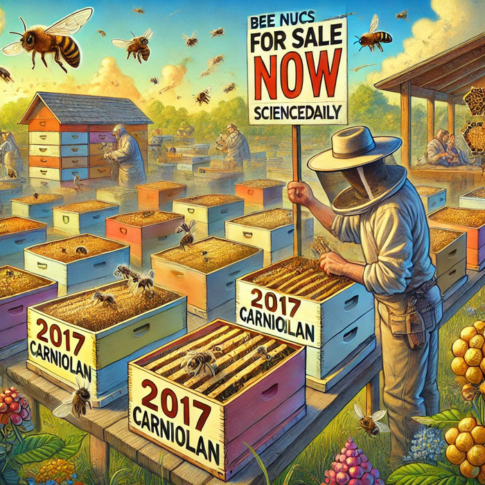 Bee NUCs for Sale Now: 2017 Carniolan