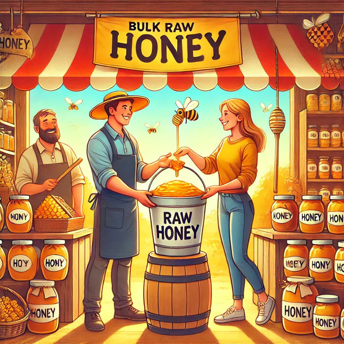 5 Gallon Bucket of Honey 