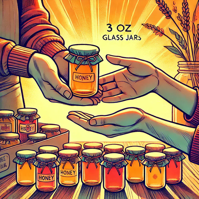3 oz Glass Jars
