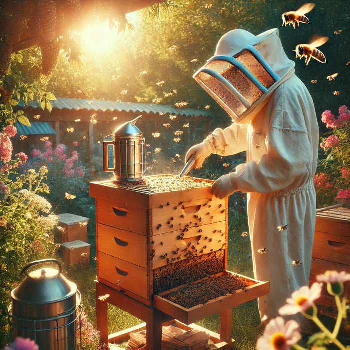 Honey Bee Raising