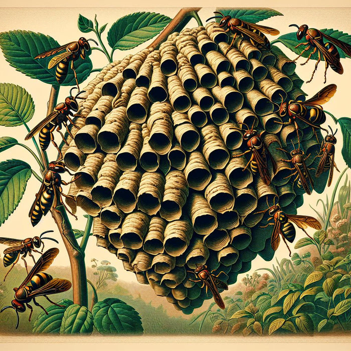 Mason Wasp Nests