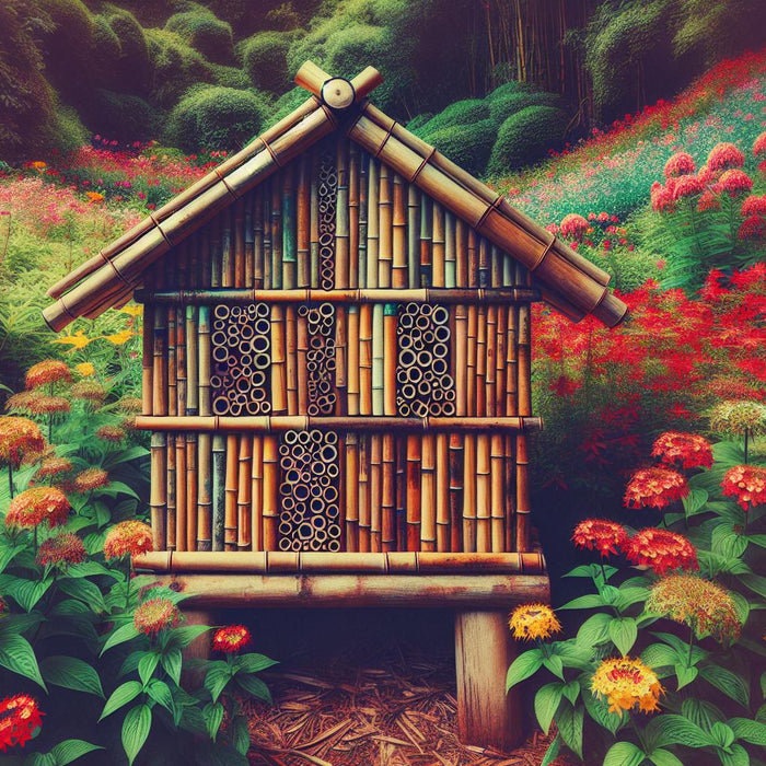 Bamboo Bee House