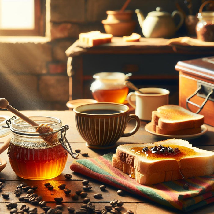 coffee infused honey