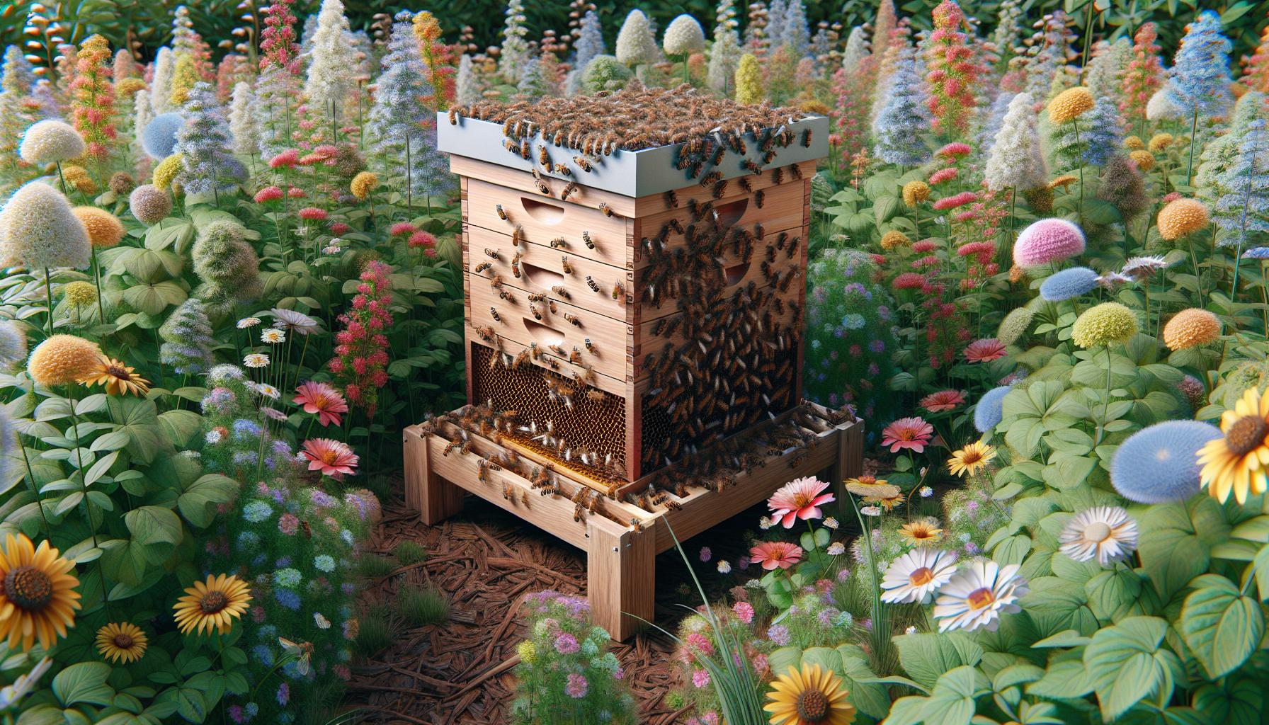 components of bee hive