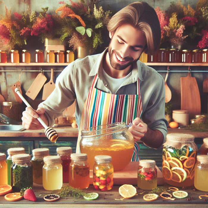 how to make flavored honey