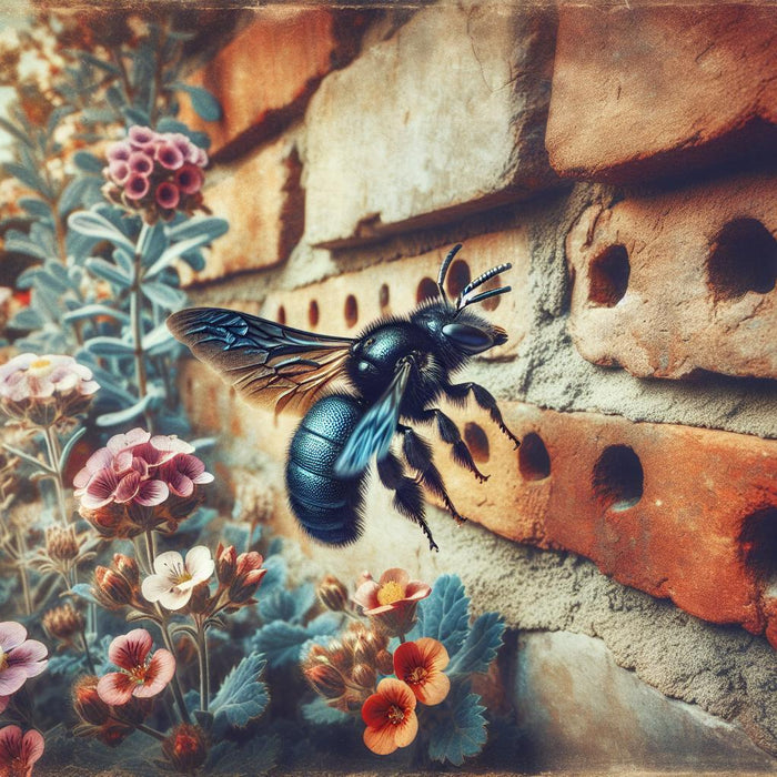 how to remove masonry bees