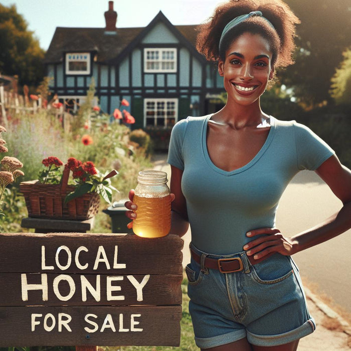 Local Honey for Sale Sign