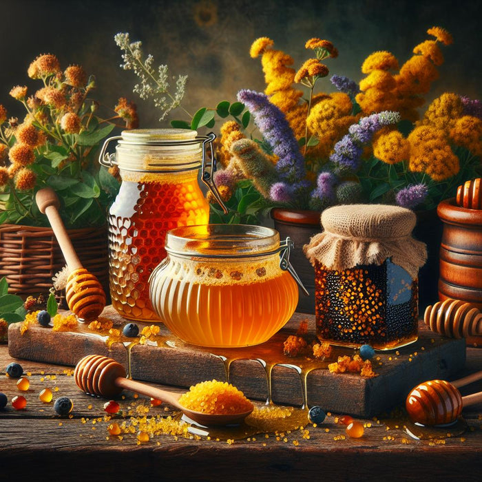 royal jelly bee pollen propolis​