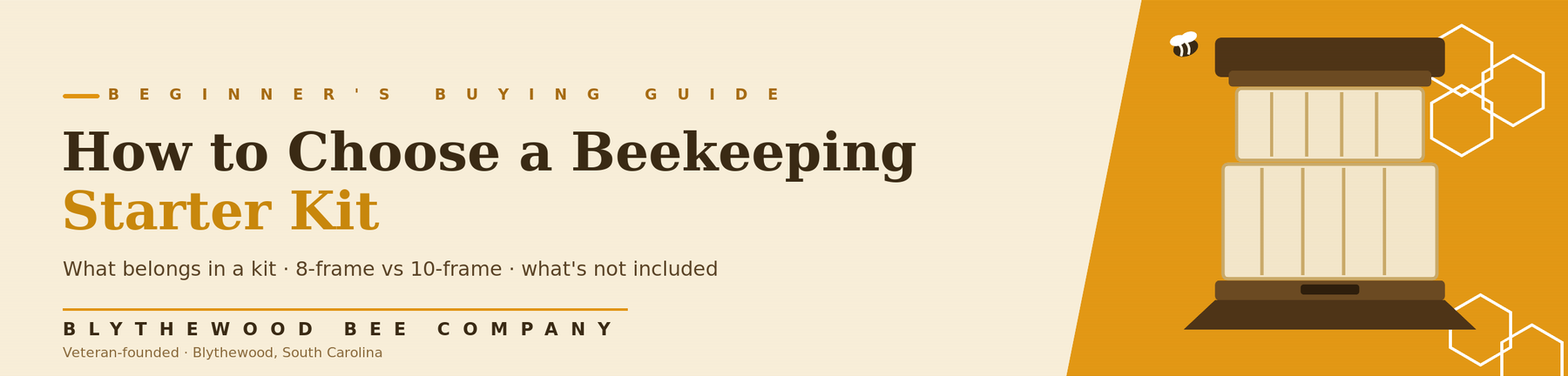 How to Choose a Beekeeping Starter Kit: A Beginner's Buying Guide