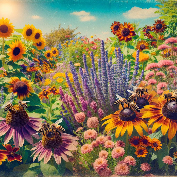 what are the best flowers for honey bees
