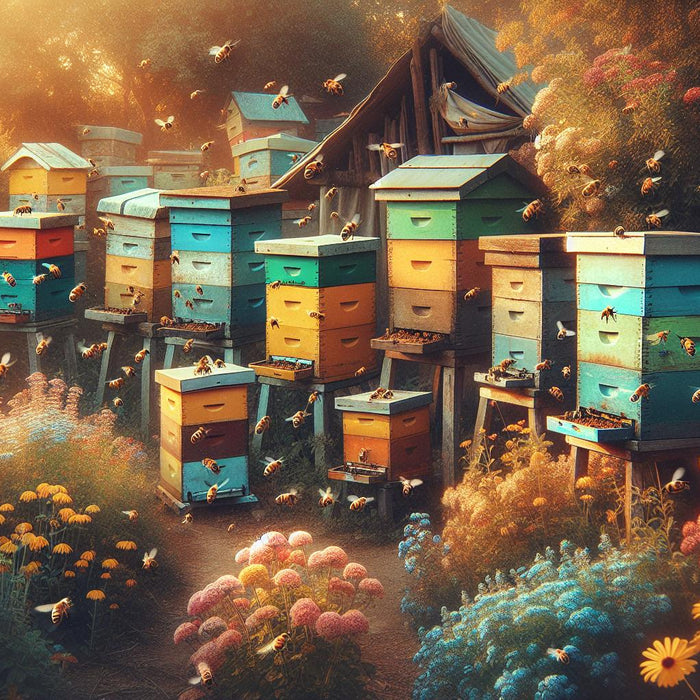 What Color is a Bee Hive? Exploring the Colors of Bee Hives