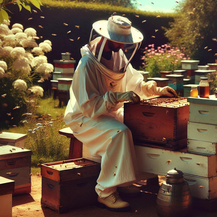 why are bee suits white