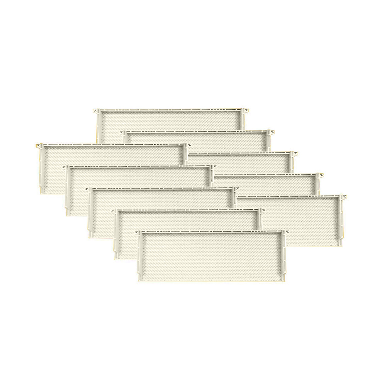 White Acorn one-piece full plastic frame