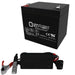 12 volt 5 Ah rechargeable battery for oxalic acid vaporizers