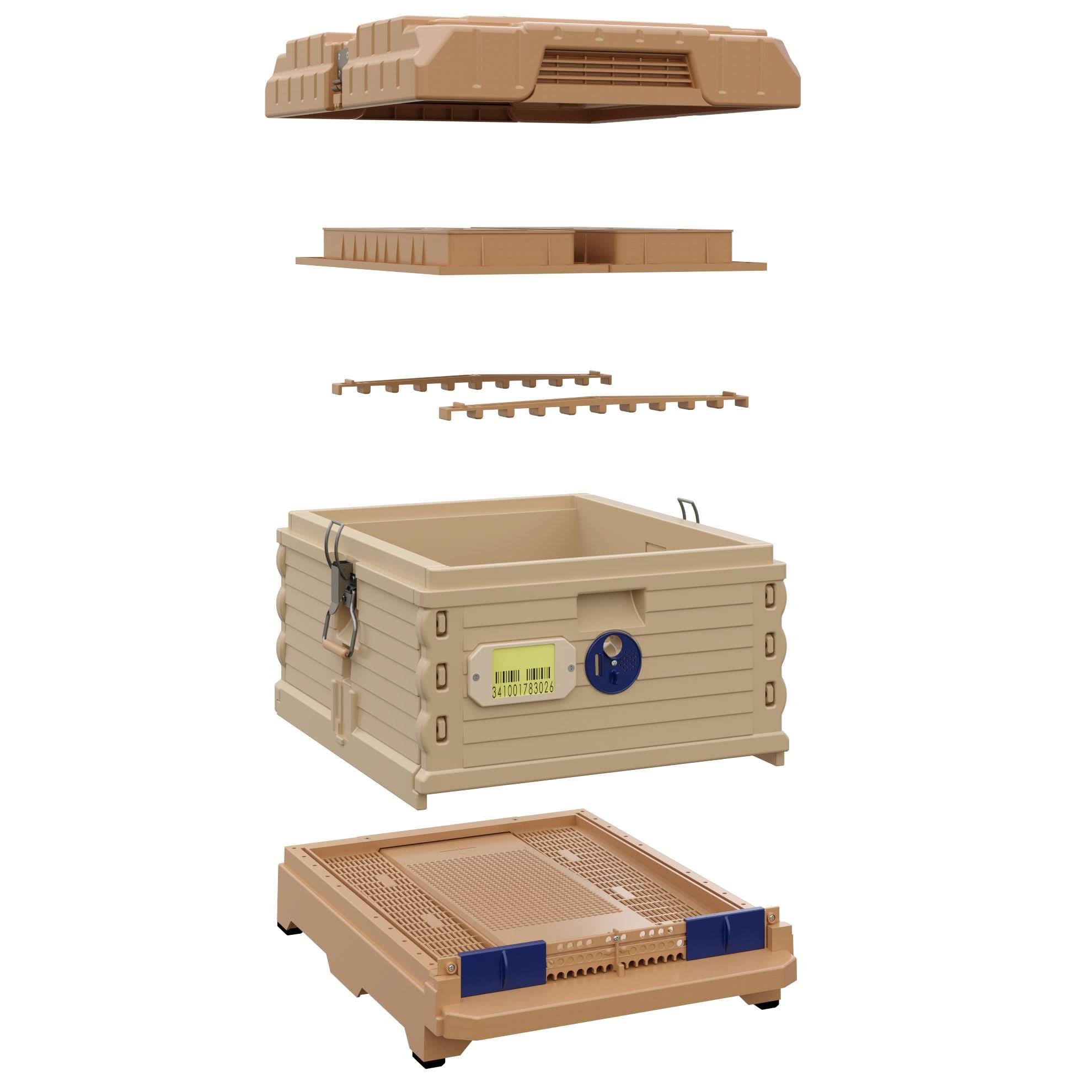 Ergo Insulated Single Brood Box Beehive Set - Blythewood Bee Company