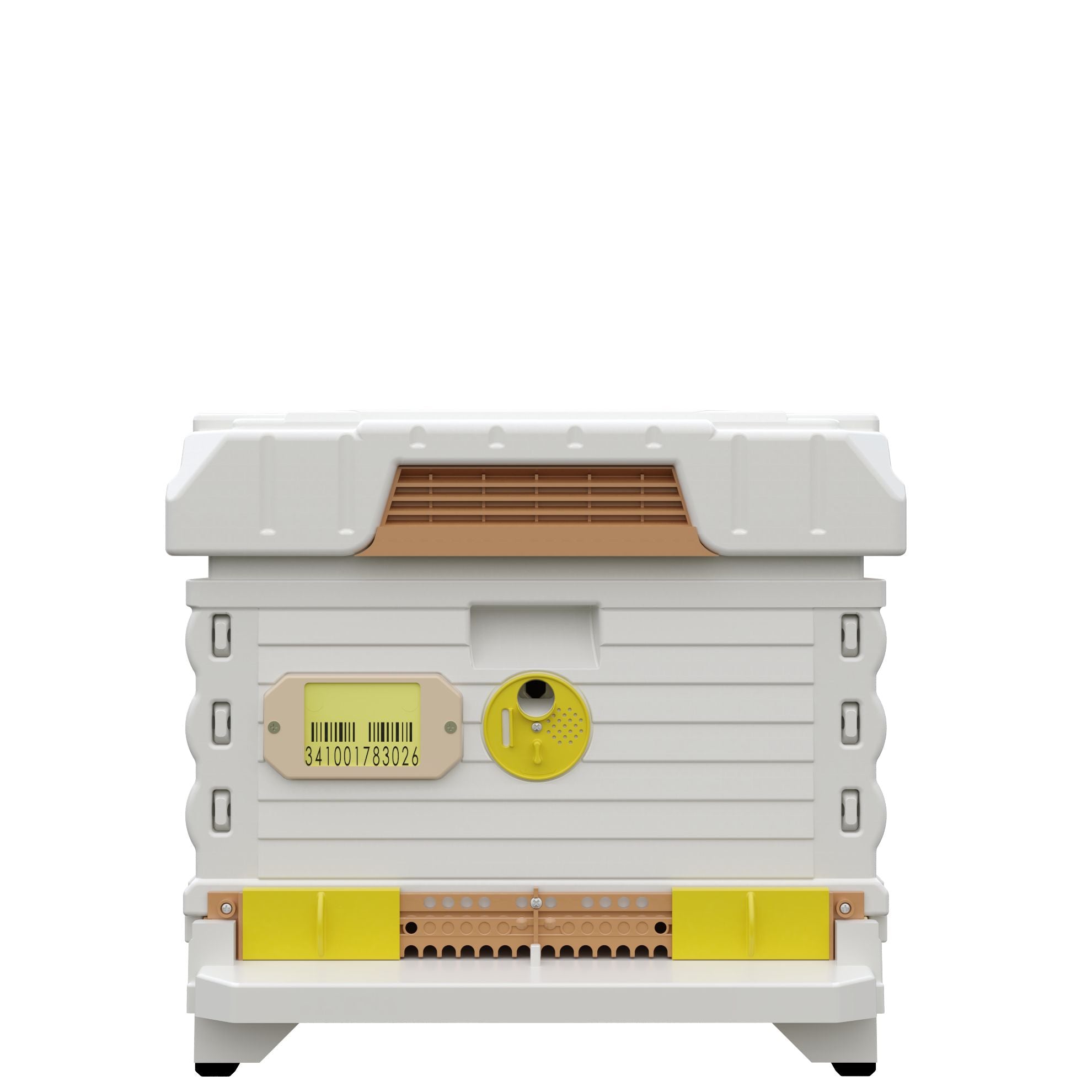 Ergo Insulated White Single Brood Box Beehive Set