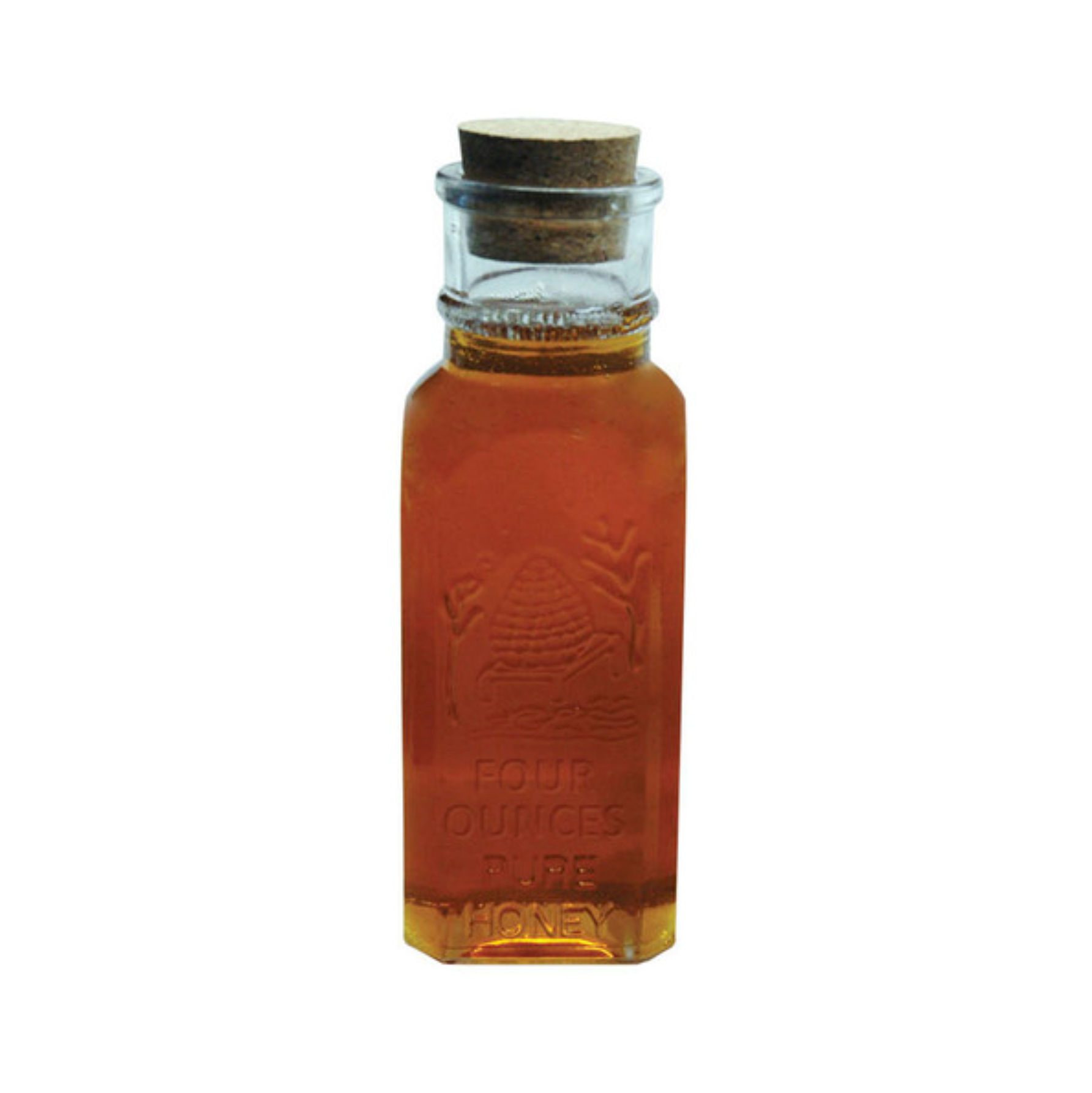 4 oz Muth Honey Jars – Case of 36 with Cork and Shrink Bands