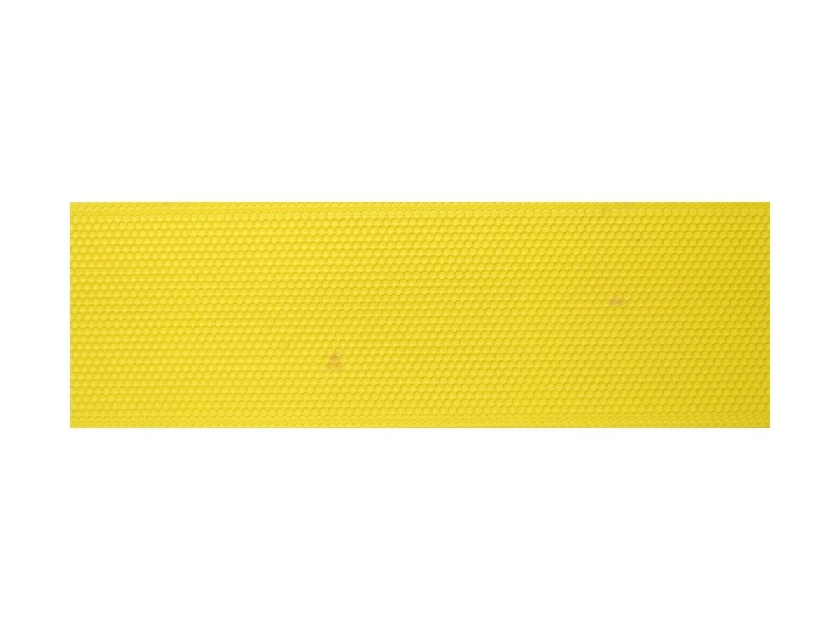 Premier Purecell medium plastic foundation, yellow, double waxed