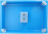 Ceracell 8 frame top feeder kit without wooden rim — two plastic tubs and caps