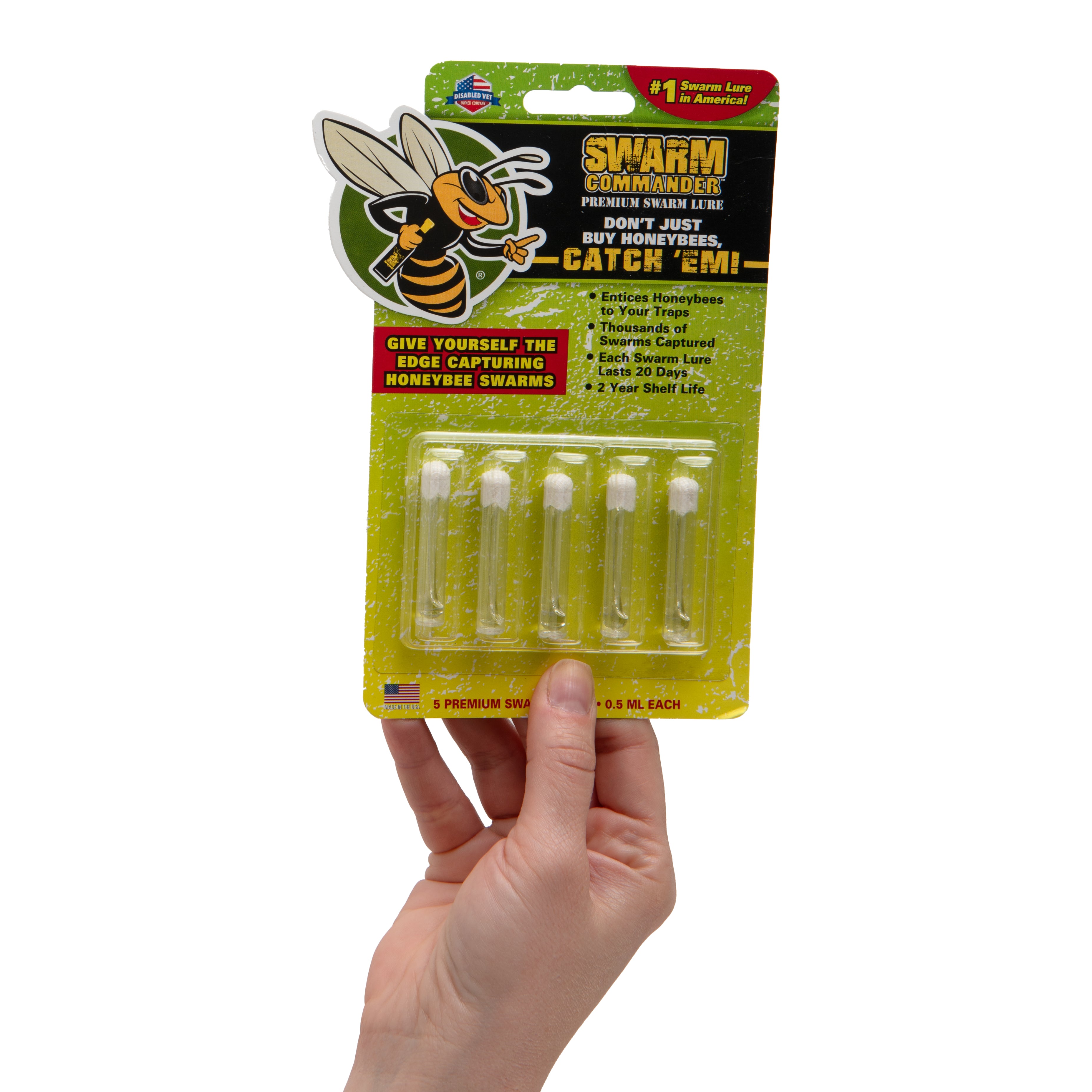 Swarm Commander Premium Swarm Lure - Crush Vials 5 Pack