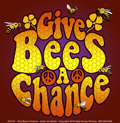 Give Bees A Chance T-Shirt | Blythewood Bee Company