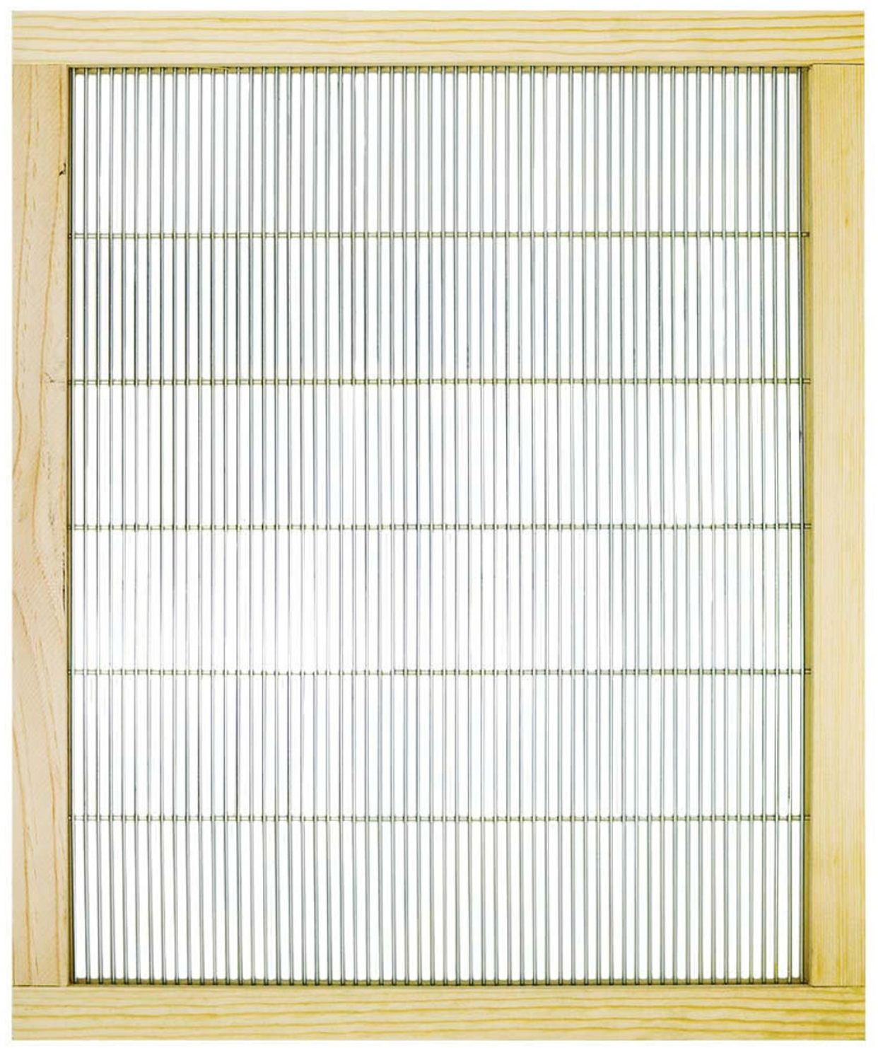 Wood-Trimmed Metal Queen Excluder | 10 and 8 Frame Queen Excluder